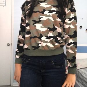 Camo Sweater